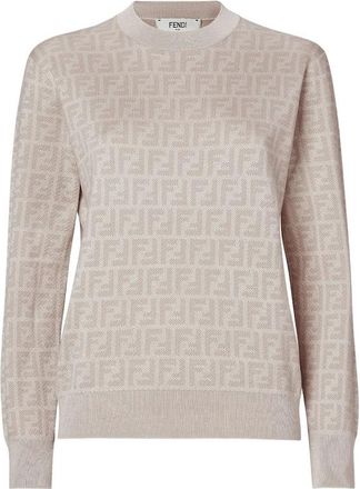 Fendi Jacquard-motif Sweater
