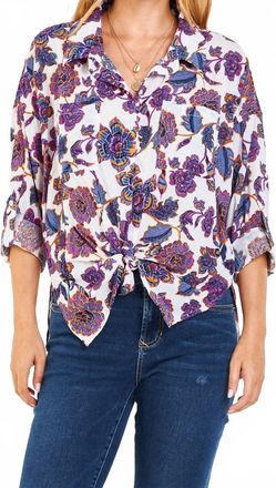 Dear John Denim Arianna Novelty Shirt In Day Dreamer