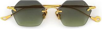 Eyepetizer Sunglasses Carnaby C.4 52 Gold/Green Gradient Unisex