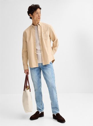 Le 31 Mens Muted-blue jean Stockholm fit - Slim