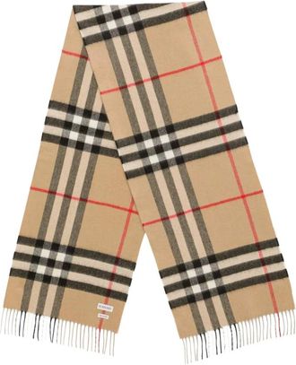 Burberry Accessoires, Dames, Beige, ONE Size, Winter Scarves