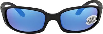 Costa BRINE Blue Mirror Polarized Glass Mens Sunglasses BR 11 OBMGLP 59
