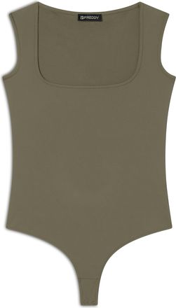 Freddy Body senza maniche con scollo quadrato