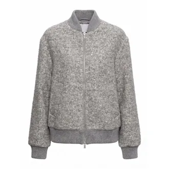 PESERICO Giaccone - female - Peserico - Bomber Jackets - Gray - XS - Jackets