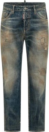 Dsquared2 Slim-fit Jeans - Heren - Slim Fit Jeans - Blauw - S - Jeans