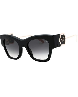 サングラス PHILIPP PLEIN Woman Sunglasses Blue SPP133 ROSE1 Philipp Plein Woman | Sunglasses Free Shipping Shop Online
