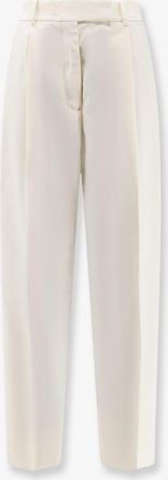 R&oacute;he Pantaloni in lana vergine - ROHE - gender_Woman
