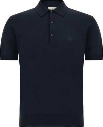 Etro Polo Shirts - Heren - Polos - Blauw - S - Tops