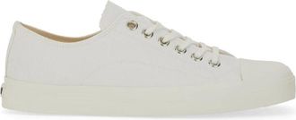 Moschino Edge Sneakers - Heren - Sneakers - Wit - 44 EU - Leer - Schoenen