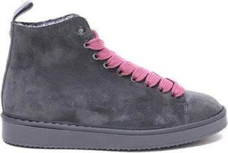 Panchic Su&egrave;de Enkellaars - Dames - Sneakers - Grijs - 40 EU - Su&egrave;de - Schoenen