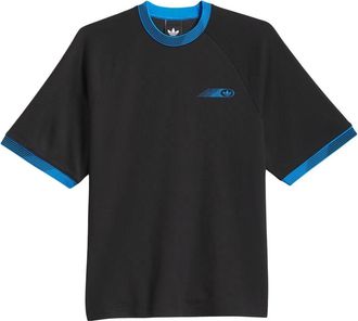 adidas Skateboarding Formula T-shirt Black Lucid Ray Blue KC6298