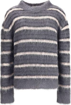 Marni Striped wool mohair Mens Sweater
