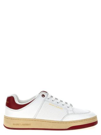Saint Laurent White Logo Sneakers