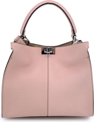 Fendi Pre-owned Womens Leather Handbag Peekaboo XLite - Pink - One Size