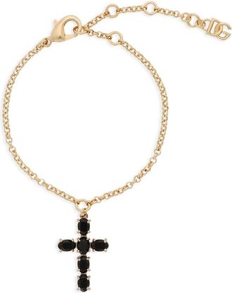 Dolce & Gabbana Crucifix-pendant Bracelet