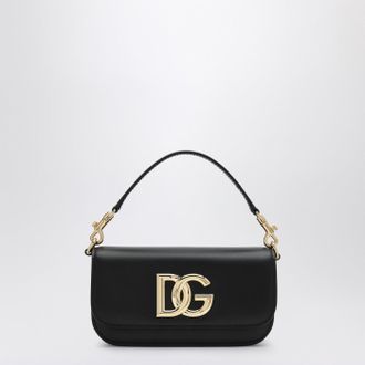 Dolce & Gabbana 3.5 leather shoulder bag in black