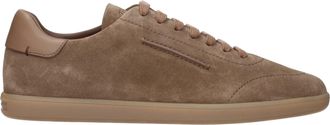 Ermenegildo Zegna Sneakers van Zegna 232 Camoscio Man Beige/Donkerbeige