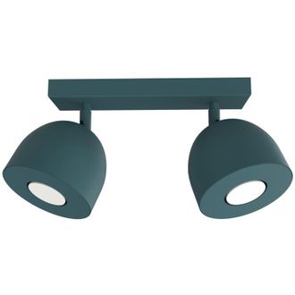 Lumicom Lumicom - campanella Plafoniera, 2X GU10, max 33W, metallo, blu mediterraneo, D.12cm
