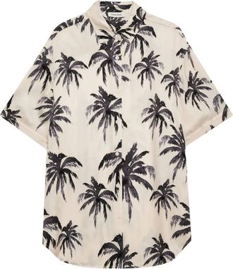Anine Bing Camicia Tristan con stampa - Toni neutri