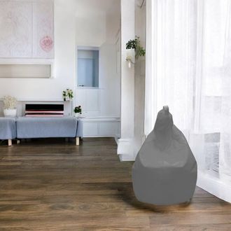 Talamo Italia Talamo Italia - Dmora Puf Elegante, Color Gris, Medidas 80 X 120 X 80 Cm, Con Embalaje Reforzado