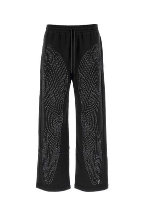 Off-white Black cotton joggers