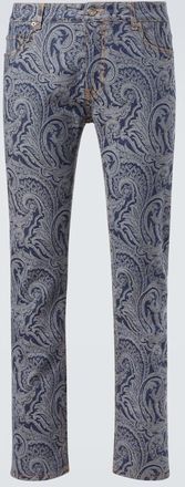 Etro Jeans slim Roma con stampa paisley