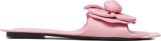 Marc Jacobs The Daisy Sandal - Dames - Sandalen - Roze - 36 EU - Leer - Schoenen