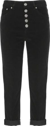 Dondup Dames, Jeans, Zwart, Maat: W28 Katoen