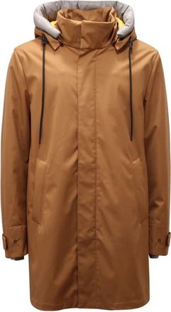 Add Parka Down Jacket - Heren - Winterjassen - Bruin - L - Jassen