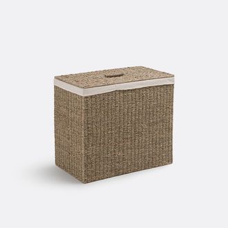 La Redoute Interieurs Linnenmand met drie compartimenten, Azuro