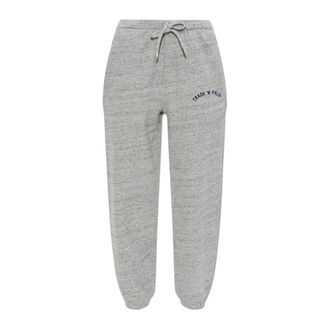 Dsquared2 Sweatpants, female, Gray, Size: XS Sweatpants with printed logo