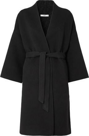 Fendi Coat Ff Double Breasted