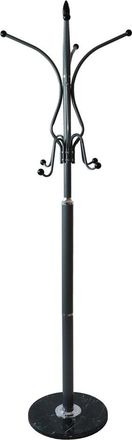 Topeshop Topeshop Perchero Moderno Gris 180 Cm Estable