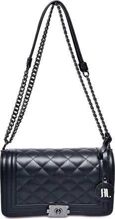 Anna Luchini Zwart Rundleer Tas