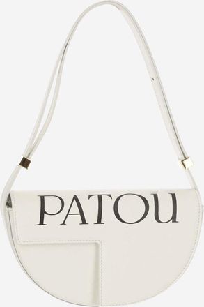 Patou White Le Petit Patou logo bag