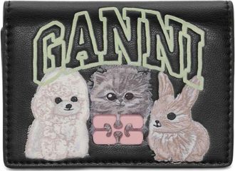 Ganni Wallets & Cardholders, female, Black, ONE SIZE, Chic Nero Clutch Bag