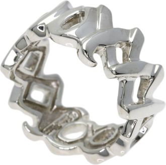 Tiffany & Co. Silver Silver Band Ring (Pre-Owned)