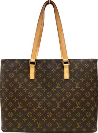 Louis Vuitton Brown Monogram Monogram Handbag Tote Bag (Pre-Owned)