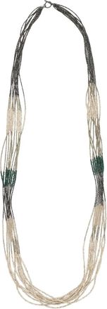 Brunello Cucinelli Collana con perline - Nero