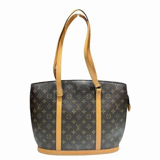 Louis Vuitton Brown Monogram Handbag Tote Bag (Pre-Owned)