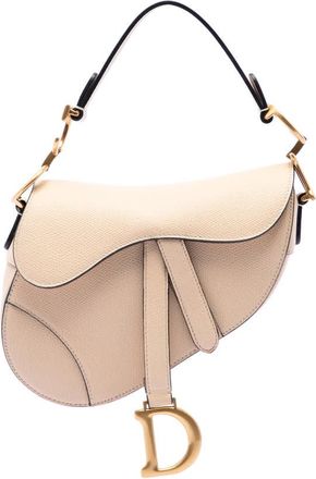 Dior Pre-owned Dior Mini Grained Calfskin Saddle Bag Ladies AUHAKQ15Y7XN0L24