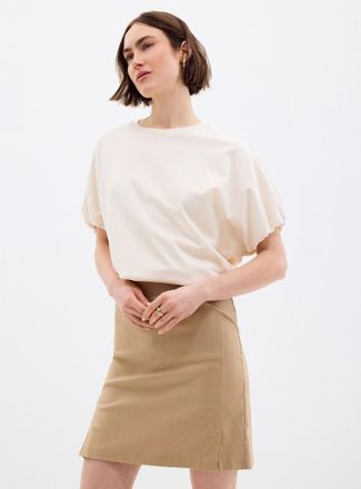 Contemporaine Womens Stretch bengaline skort