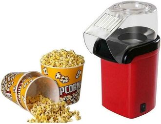 Trade Shop Trade Shop - Mini Macchina Per Pop Corn Ad Aria Calda 1200w Coperchio Rimovibile Con Dosatore