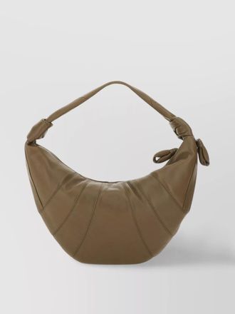 Christophe Lemaire curved knotted satchel seam detailing