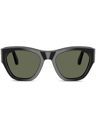 Persol Occhiali da sole squadrati - Nero