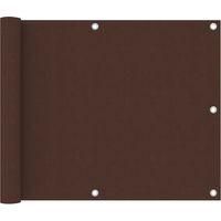 OEM Biombo Marr&oacute;n Para Balc&oacute;n, 75 X 500 Cm, Tela Oxford - Crezuo