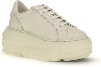 Casadei Womens White Rubber Chunky Sneakers