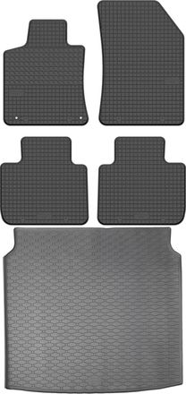 OEM Juego De Alfombrillas De Goma Para Peugeot 508 Ii Sw Familiar (modelo 2019) + Alfombrilla Para El Maletero