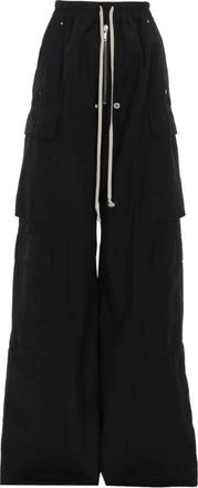 Rick Owens Double Cargo Jumbo Belas Pant - Trousers - Mujer - Negro - M