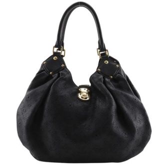 Louis Vuitton Pre-owned Mahina Tote - Dames - Pre-owned - Zwart - Maat: ONE Size Leer